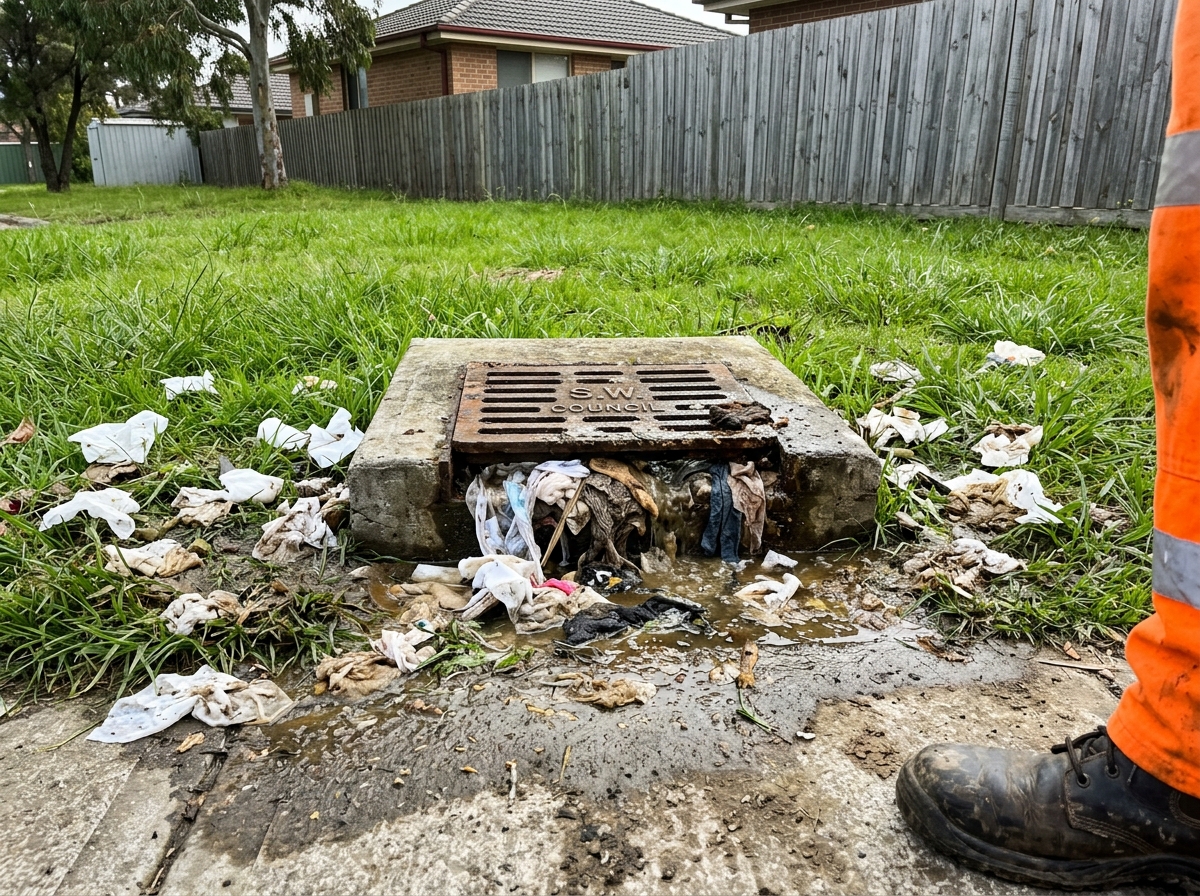Blocked Sewage