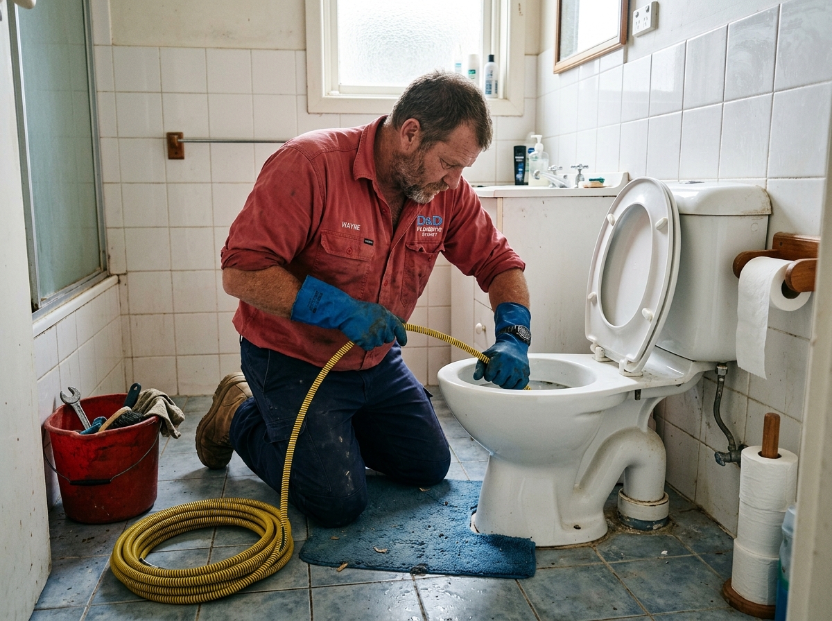 Blocked Toilet