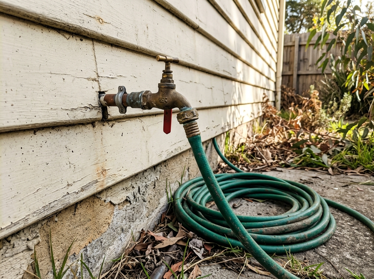 Garden Tap Installation