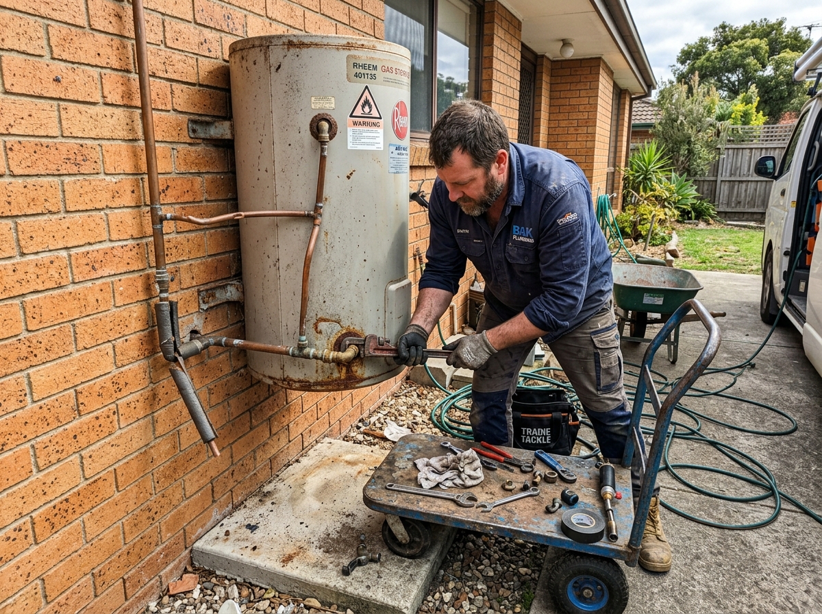 Hot Water System Removal